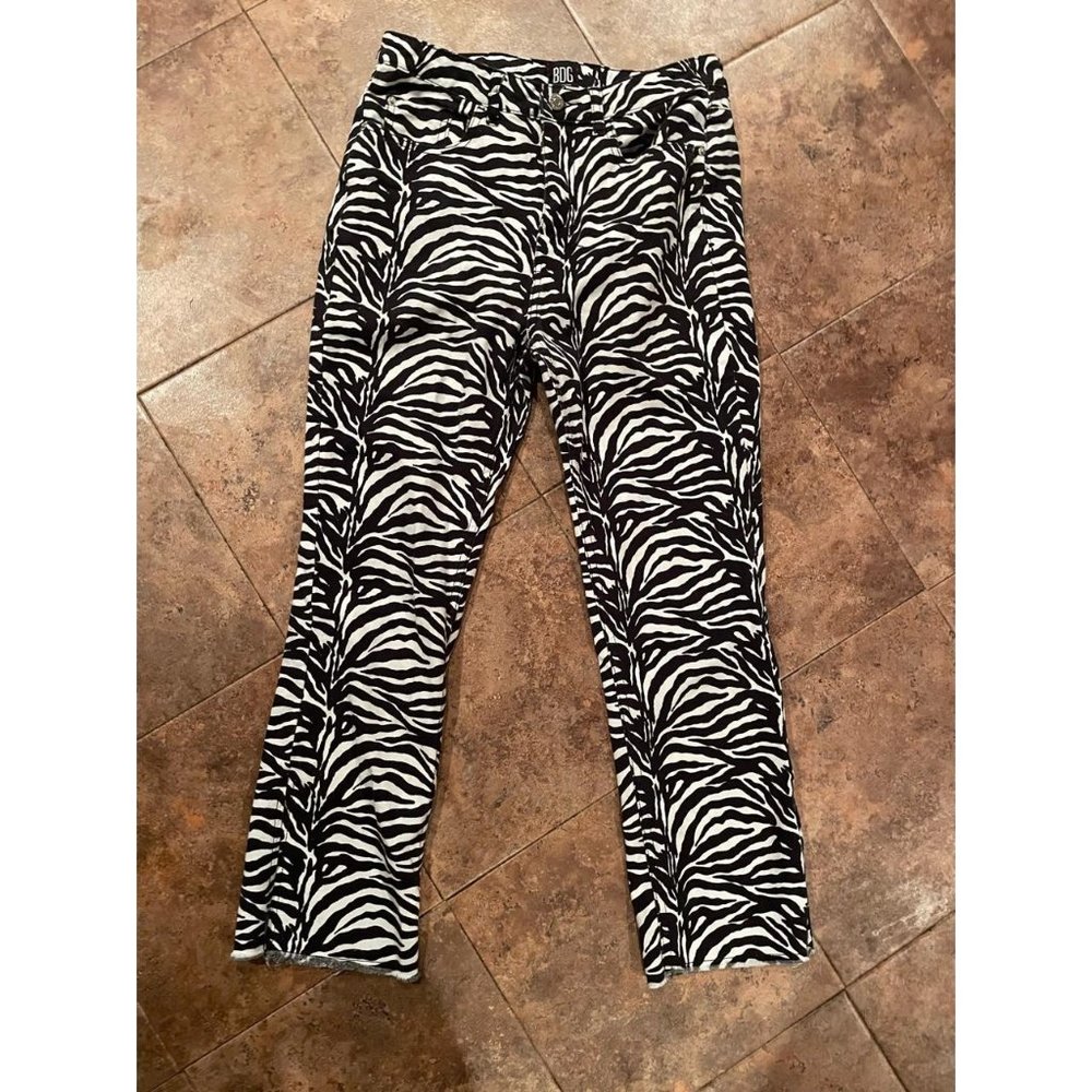 Zebra print BDG jeans